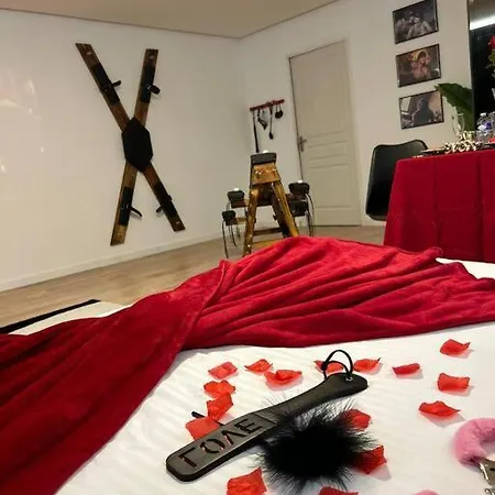 Love 80m2 Bdsm 50 Nuances De Grey - Sauna - Parking Gratuit Αντίμπ